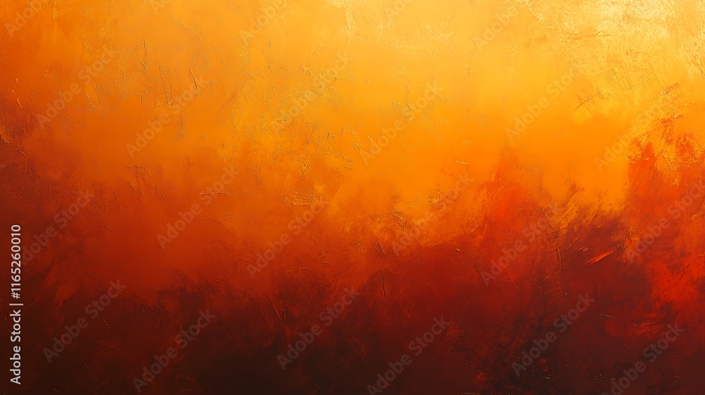 Abstract Orange And Brown Textured Painting Abstract Orange And Brown Textured Painting