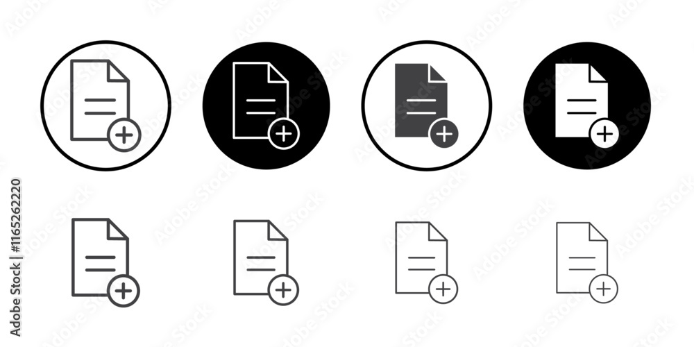 Medical document file icon simple vector symbol Medical document file icon simple vector symbol