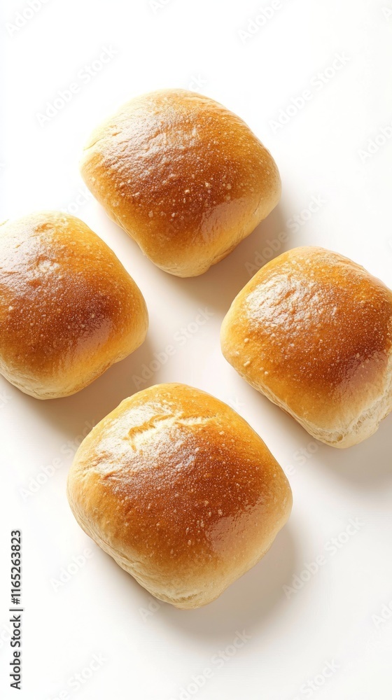 Four Exquisite Bakery Rolls, A Culinary Delight. Freshly Baked, Golden Brown, and Ready to be Savored. Perfect for any meal. A Simple Yet Delicious Treat. Four Exquisite Bakery Rolls, A Culinary Delight. Freshly Baked, Golden Brown, and Ready to be Savored. Perfect for any meal. A Simple Yet Delicious Treat.