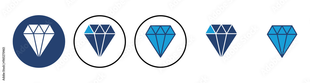 Diamond icon vector. diamond gems vector icon. Diamond icon vector. diamond gems vector icon.