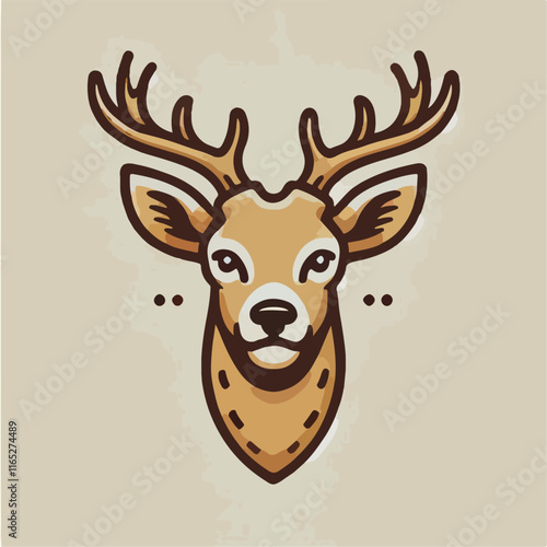 head of a deer