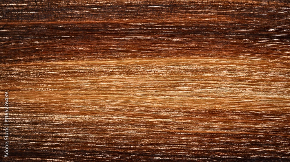 Fototapeta premium Rich Brown Wood Grain Texture Background