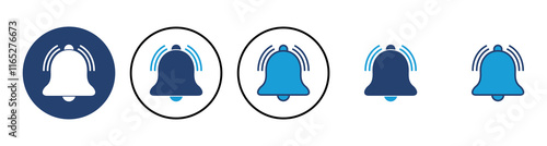 Bell Icon vector. Notification icon for your web site design