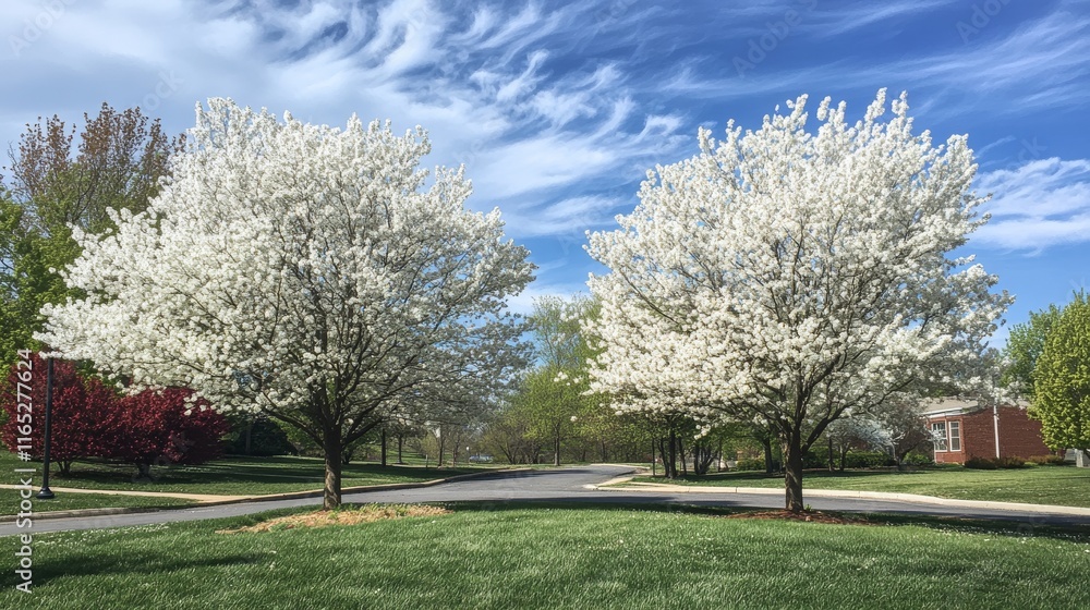 THE Spring Blooming Trees in Full Glory THE Spring Blooming Trees in Full Glory