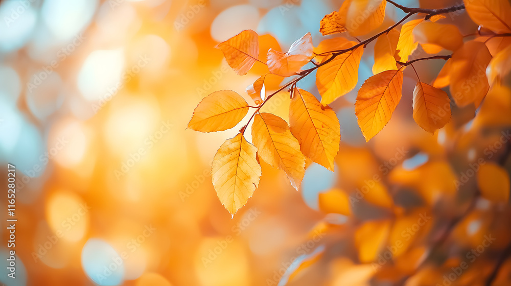 Autumn leaves with a very shallow focus. Autumn leaves with a very shallow focus.