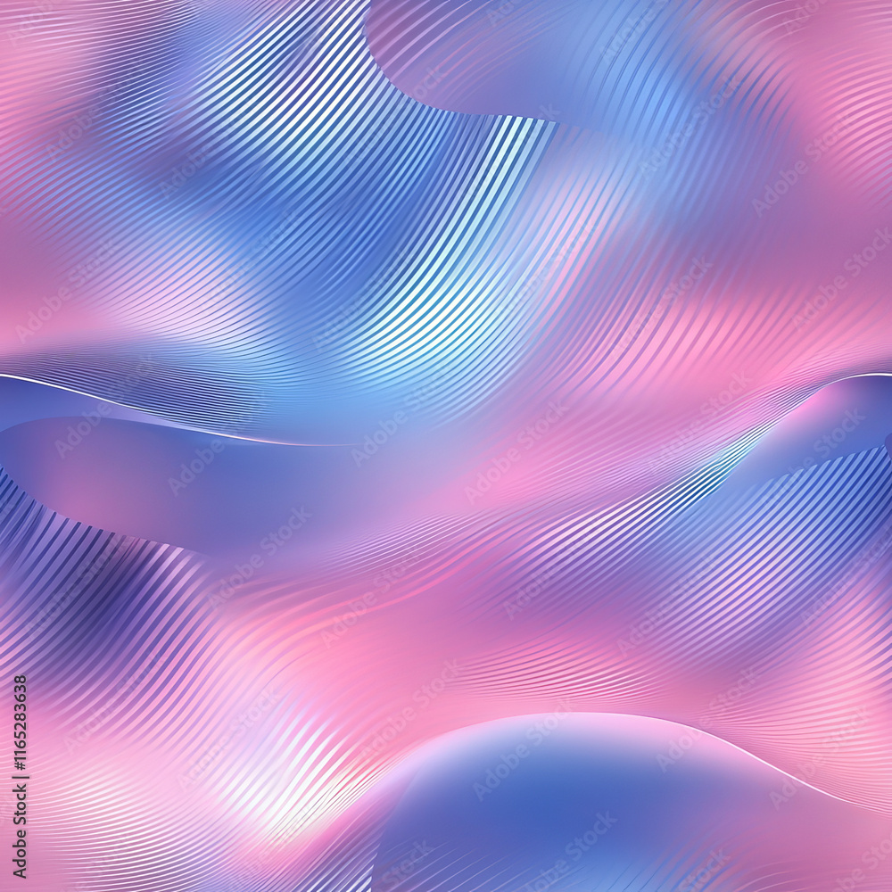 Seamless pattern ultra-modern abstract background holographic gradients blending pink blue silver smooth flowing shapes subtle light streaks dynamic futuristic vibe for tech branding or presentations Seamless pattern ultra-modern abstract background holographic gradients blending pink blue silver smooth flowing shapes subtle light streaks dynamic futuristic vibe for tech branding or presentations
