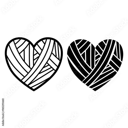 heart wrapped in bandages