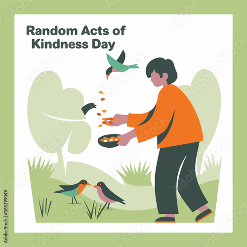 Celebrate Random Acts of Kindness Day: Spread love, positivity, and goodwill by performing simple acts of kindness to inspire generosity and create a positive impact in your community.