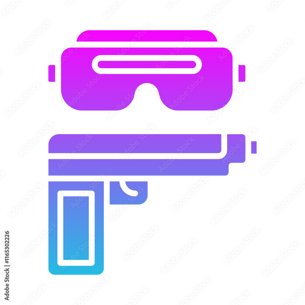 Obraz premium Shooting Game Icon