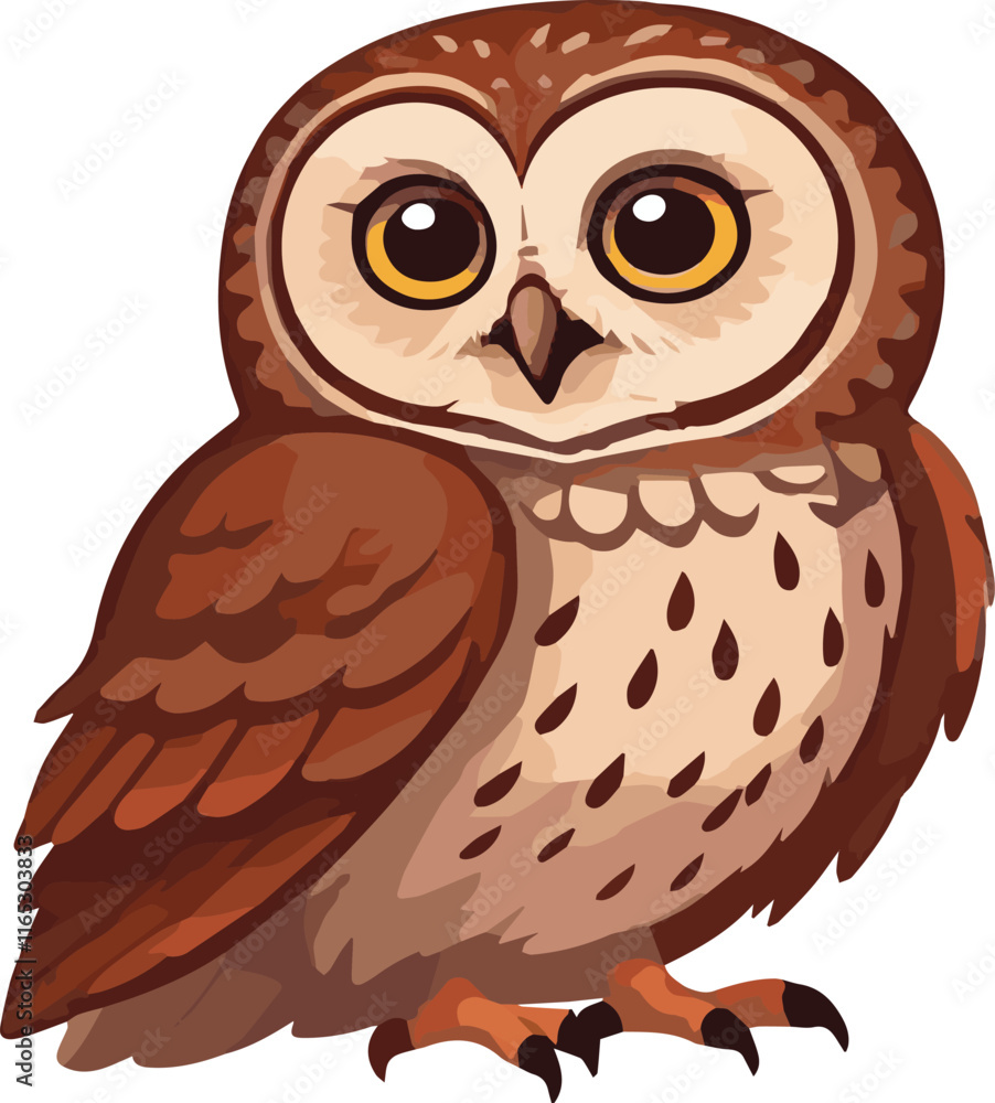 Obraz premium owl vector 