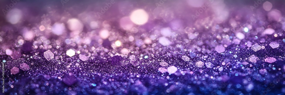 Obraz premium gradient from lavender to deep purple with a subtle glitter effect