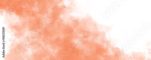 The Abstract Art of Gentle Peach Gradients Transitioning Into Bright White Spaces
