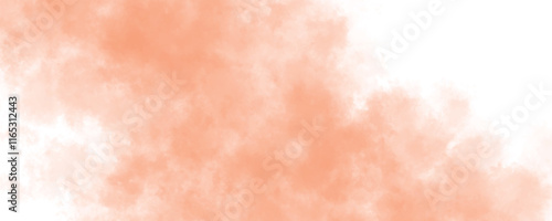 The Elegance of Subtle Peach Tones Dissolving into the Brightness of White Clouds
