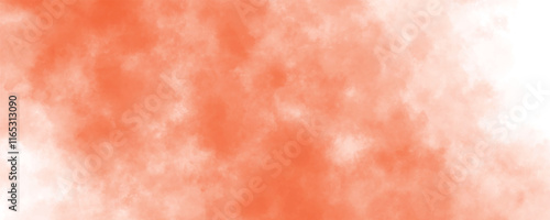 The Peaceful Aura of Soft Peach Gradients Fading Into Pure White Horizons
