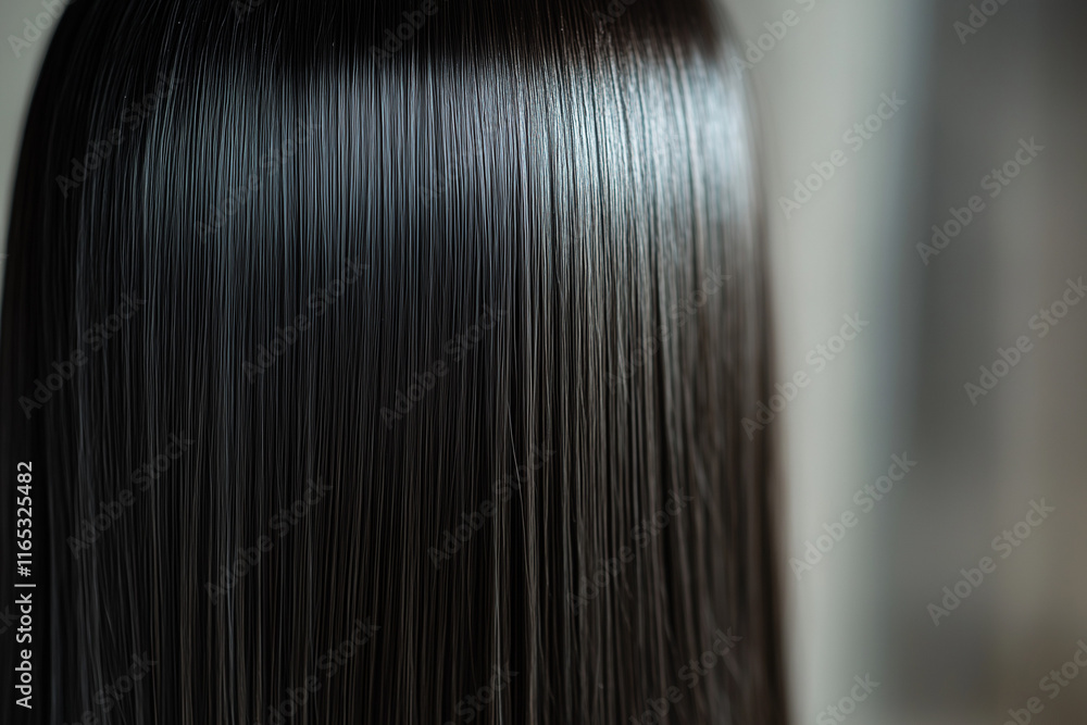close up of a hair, brunette colors close up of a hair, brunette colors