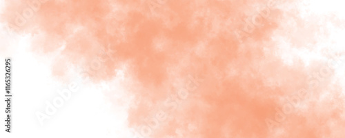 The Graceful Transition of Peach and White Shades in an Abstract Expression of Serenity
