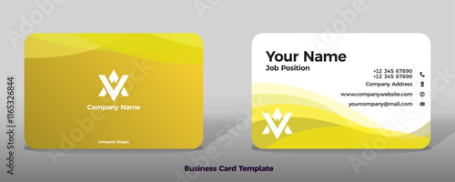 Yellow design with white background card name