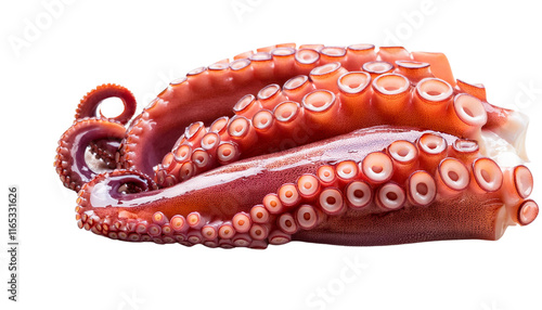 octopus isolated on white
