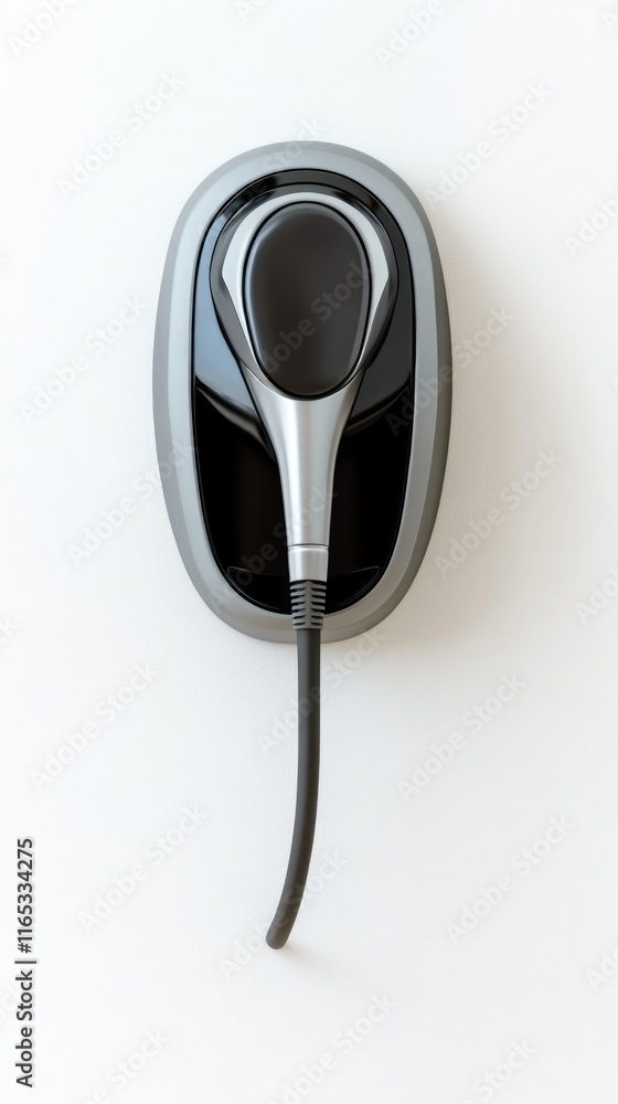 Sleek Electric Vehicle Charging Station: Modern Design and Sustainable Technology Sleek Electric Vehicle Charging Station: Modern Design and Sustainable Technology