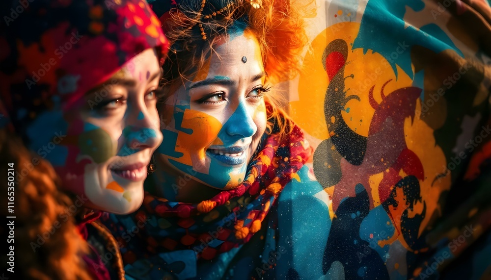 Abstract Representation of Cultural Diversity