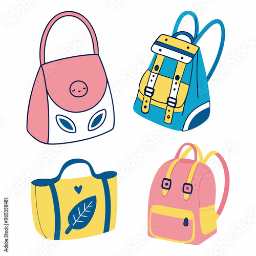 bags set illustration