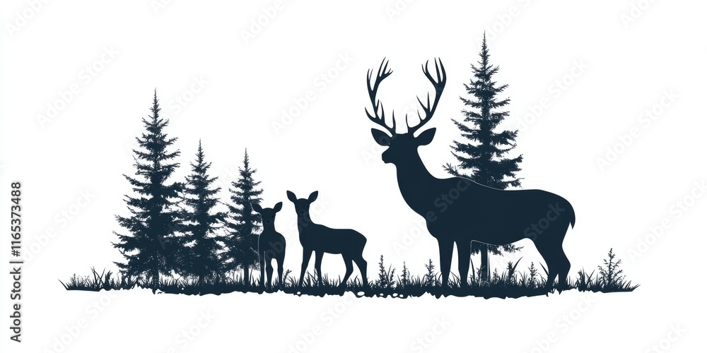 Deer pair Deer pair