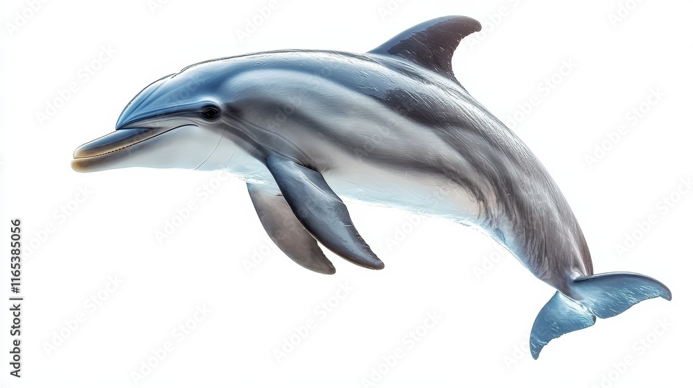 dolphin. dolphin on white background. animal dolphin. dolphin on white background. animal