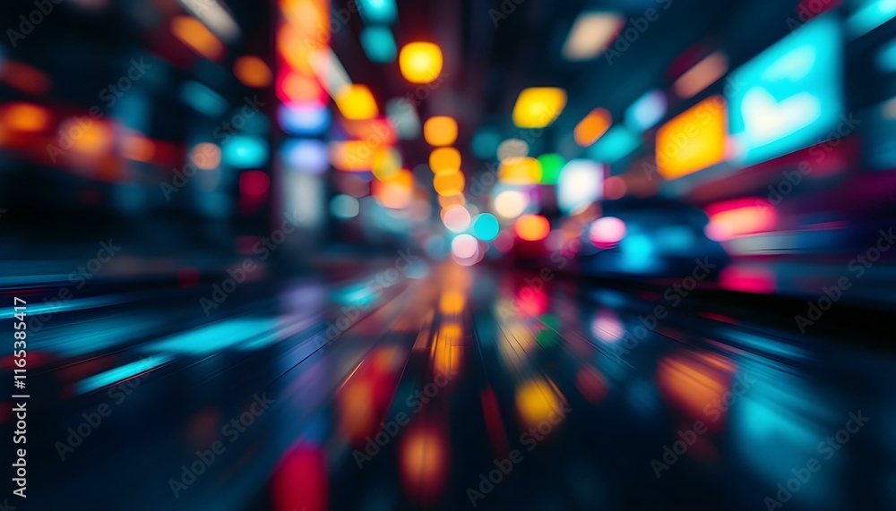 Modern Retro Abstract Background