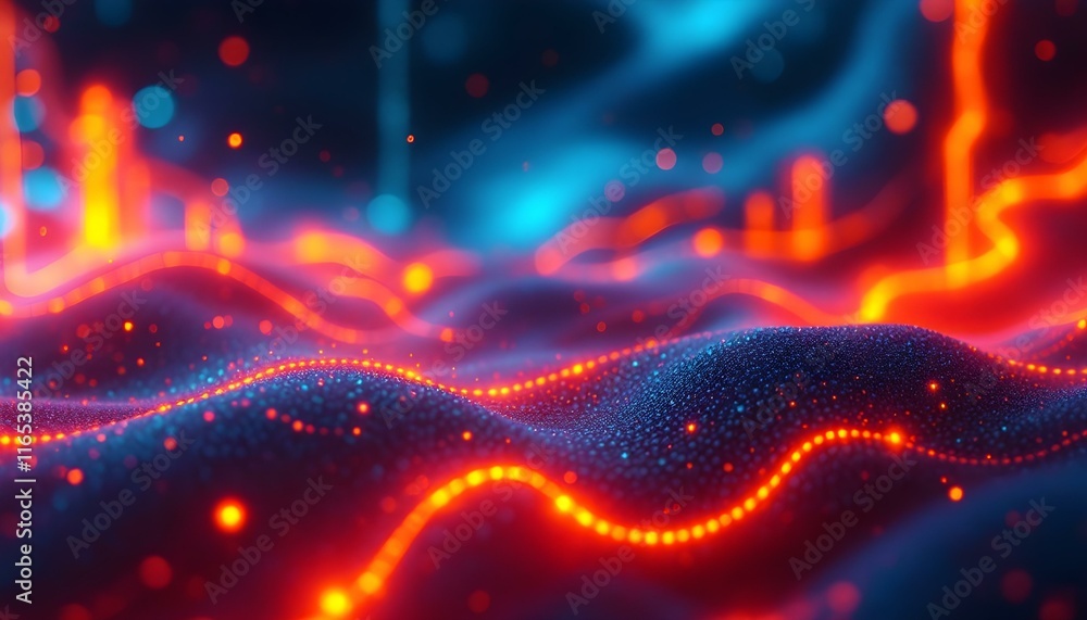 Obraz premium Modern Retro Abstract Background