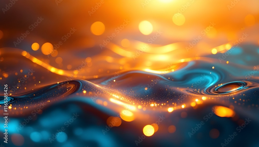 Modern Retro Abstract Background