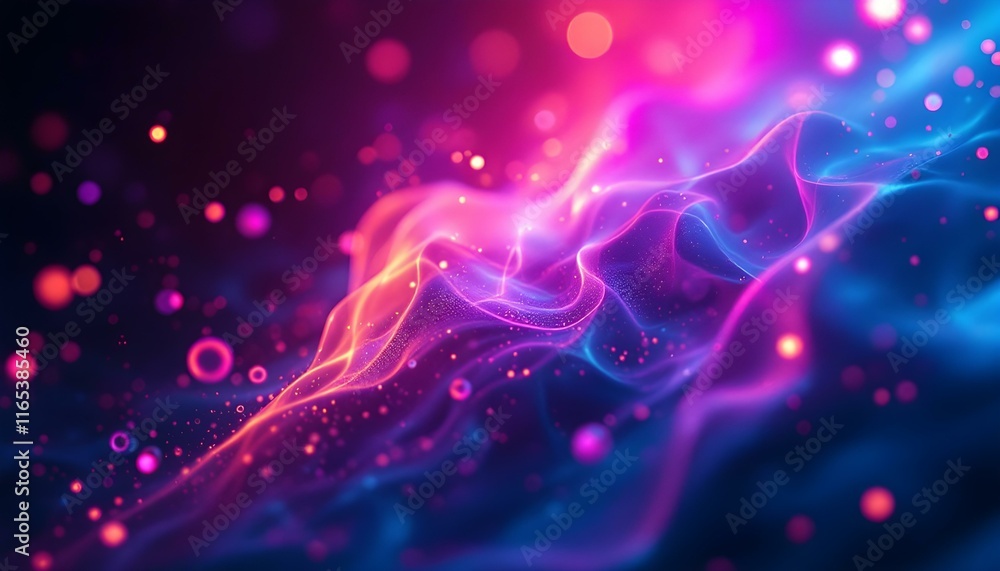 Modern Retro Abstract Background