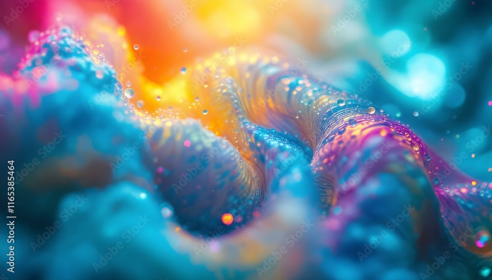 Modern Retro Abstract Background