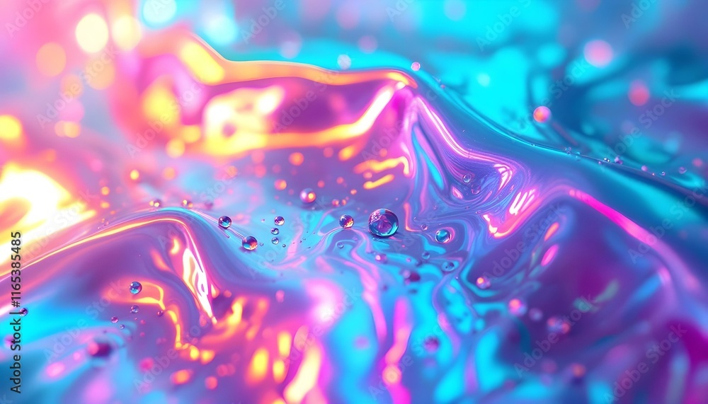 Modern Retro Abstract Background
