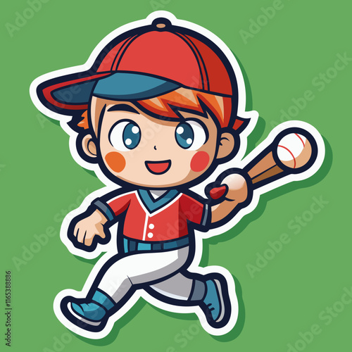 boy with baseball bat