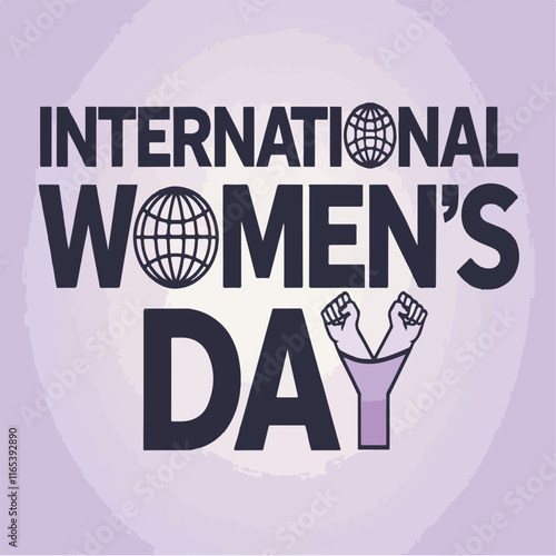 female, text, holiday, concept, women, poster, illustration, creative, women's day, vector, freedom, editable, graphic, design, feminist, appreciation, 8th march, equality, femininity, care, card, 