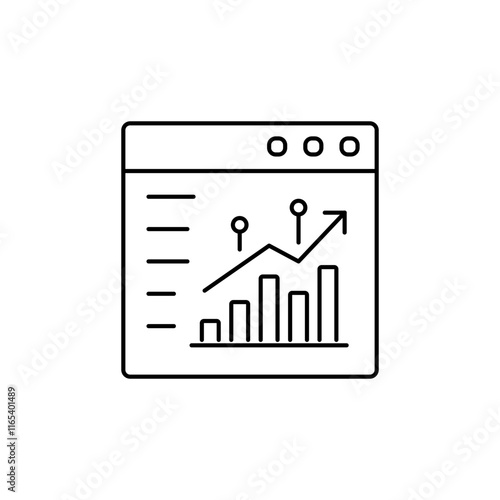 Outline Data Flexibility icon, symbolizes changes and adjustments in the analysis.