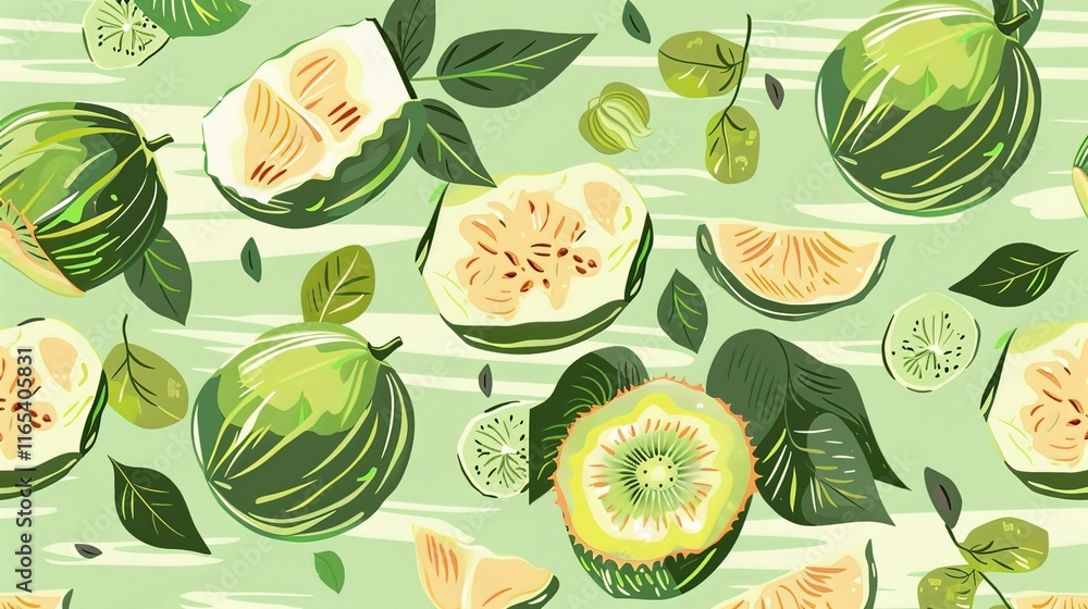 honeydew seamless pattern wallpaper honeydew seamless pattern wallpaper