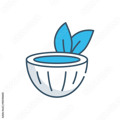 Coconut vector icon