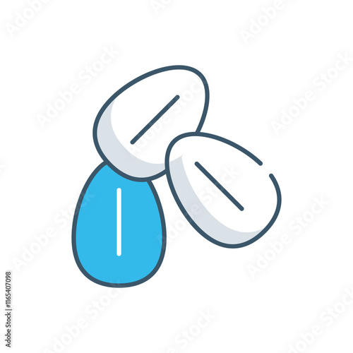 Oats vector icon