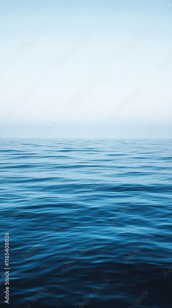 Obraz premium Smooth gradient blue background