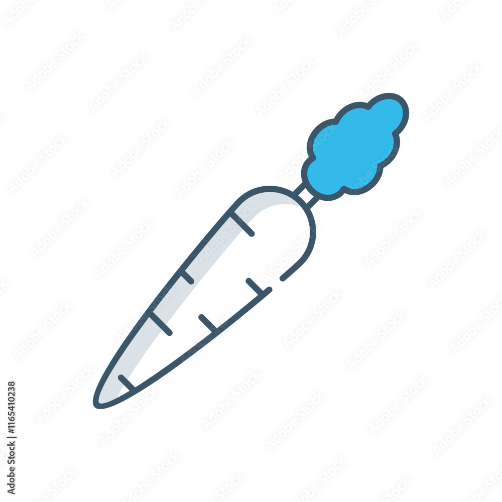 Radish vector icon Radish vector icon