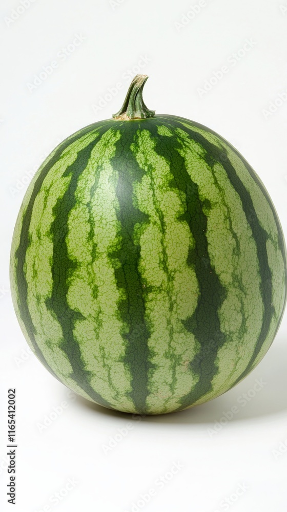 A Lush, Vibrant Watermelon, Ready to Refresh A Lush, Vibrant Watermelon, Ready to Refresh