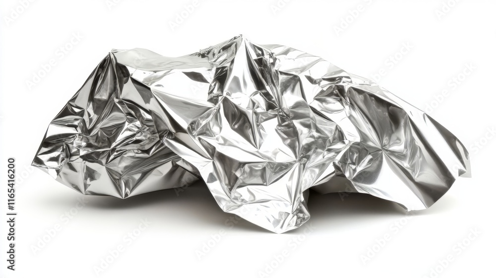 Crumpled Aluminum Foil: Striking Texture in Contemporary Design Crumpled Aluminum Foil: Striking Texture in Contemporary Design
