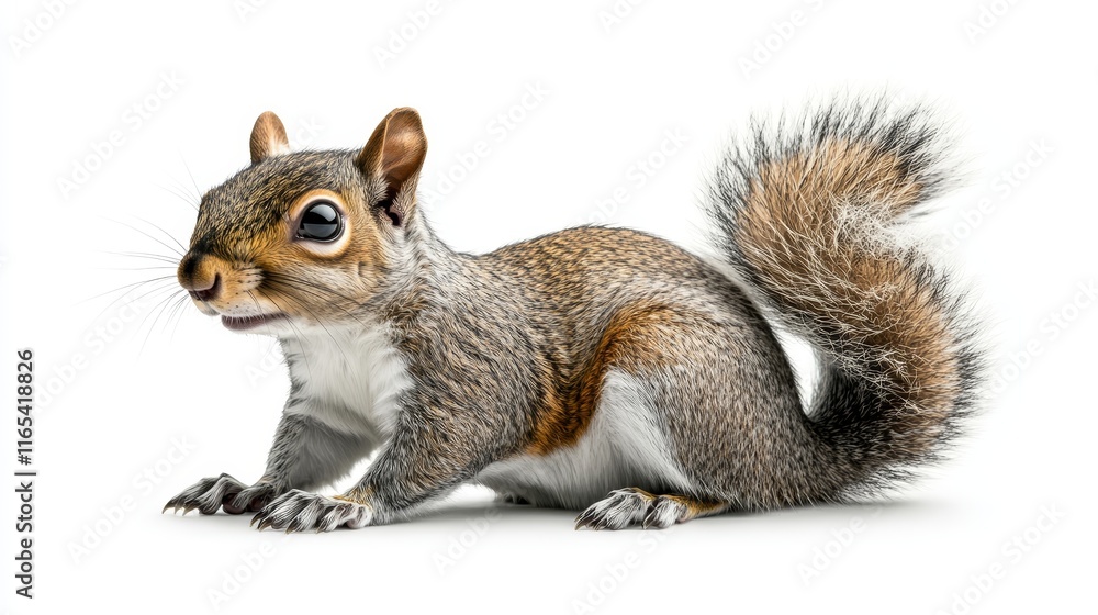 squirrel. squirrel on white background. animal squirrel. squirrel on white background. animal