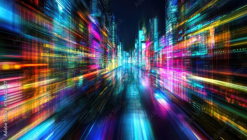 Speed light trails lights city architecture. By Rawpixel.com Speed light trails lights city architecture. By Rawpixel.com
