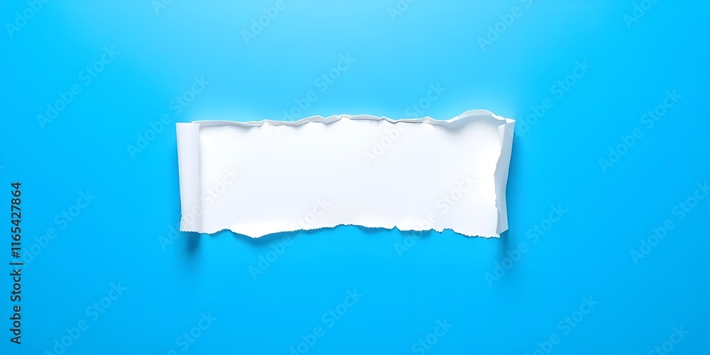 Torn blue Paper Edge With Ragged Hole white and black Space for Creative Backgrounds or Design, Isolated Overlay, Red Header, and Realistic Ripped Effect on White Background Torn blue Paper Edge With Ragged Hole white and black Space for Creative Backgrounds or Design, Isolated Overlay, Red Header, and Realistic Ripped Effect on White Background