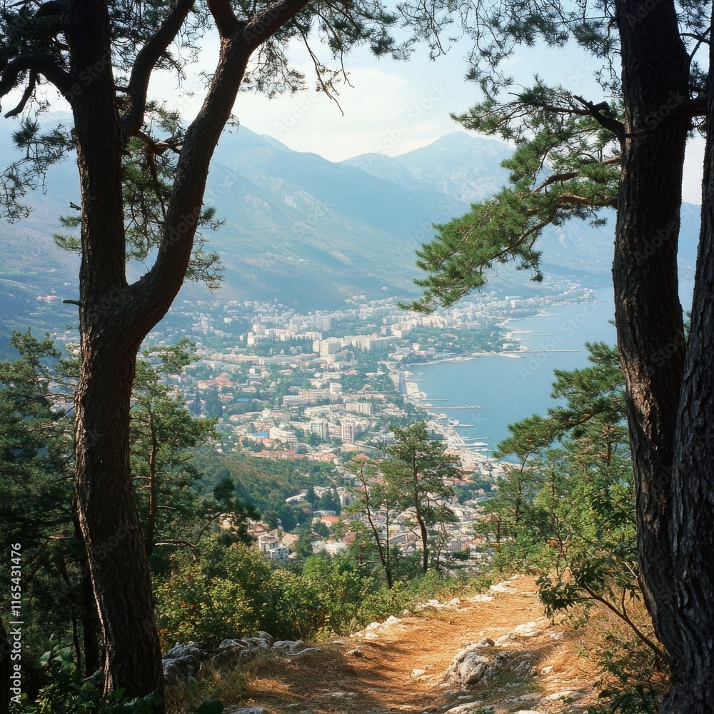 Aj-Petri trail, Yalta view