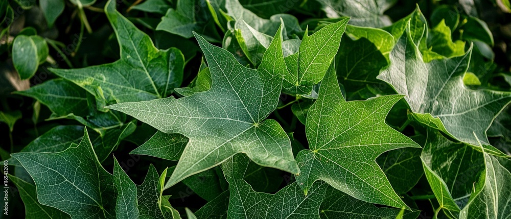 Lush Green Leaves Summer Foliage Nature Background Spring Botany Ecology Texture Lush Green Leaves Summer Foliage Nature Background Spring Botany Ecology Texture