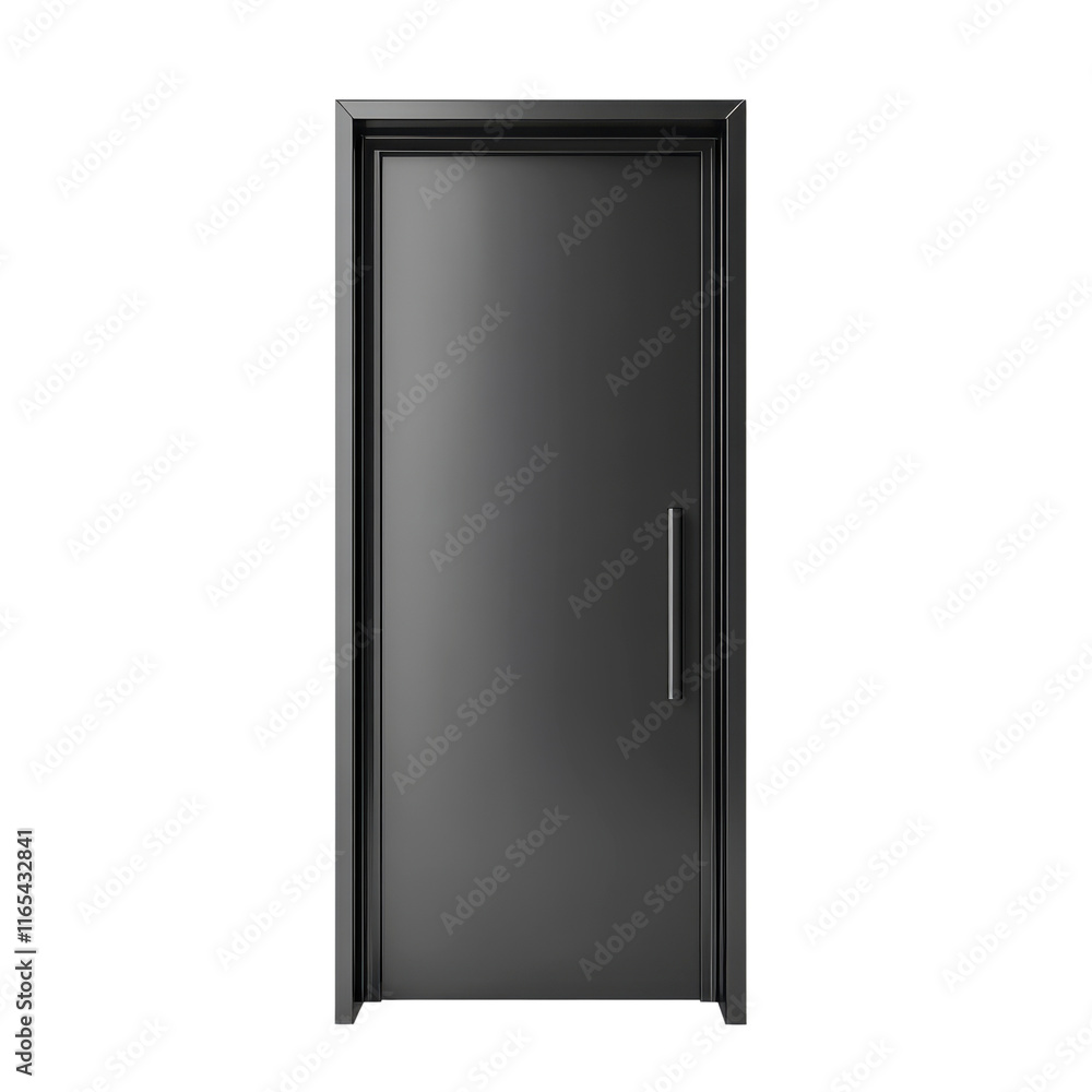 Modern Black Door Design with Minimalist Aesthetic for Contemporary Interiors, Perfect for Home Improvement and Real Estate Photography Needs Modern Black Door Design with Minimalist Aesthetic for Contemporary Interiors, Perfect for Home Improvement and Real Estate Photography Needs