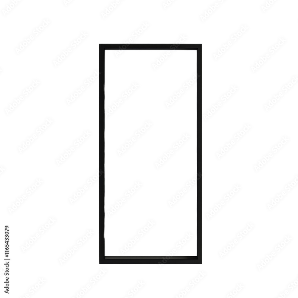 Minimalist Black Picture Frame Mockup with Clean Background Ideal for Displaying Personal Artwork, Photography, or Creative Projects in a Modern Setting Minimalist Black Picture Frame Mockup with Clean Background Ideal for Displaying Personal Artwork, Photography, or Creative Projects in a Modern Setting
